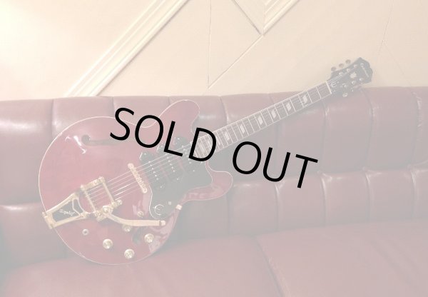 画像1: Epiphone Limited Edition Riviera Custom P93 (Wine Red) 