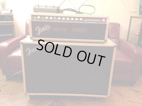 画像1: Fender USA Super-Sonic 60 Head + Cabinet 212 Enclosure Blonde