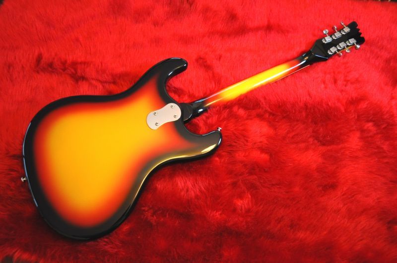 画像: Mosrite MO-1965 Vintage Sunburst Fillmore Japan 