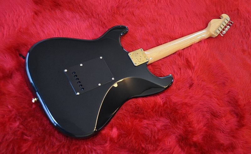 画像: Bill Lawrence BC-OR 55G シャケモデル　Black/Gold Hardware