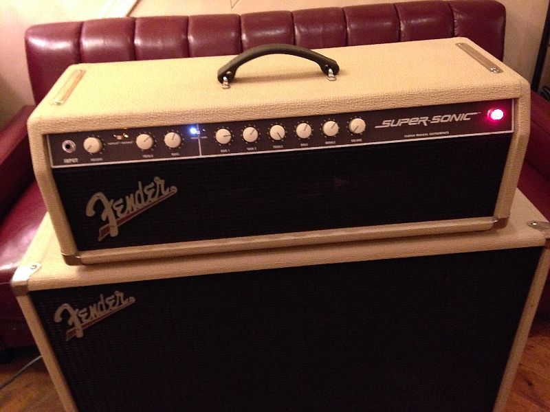 画像: Fender USA Super-Sonic 60 Head + Cabinet 212 Enclosure Blonde