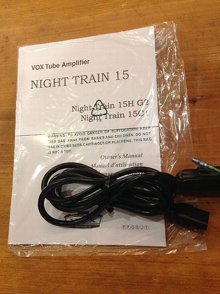 画像: VOX  Night Train NT15C1-CL