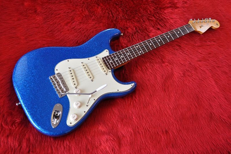 画像: Vanzandt STV-R1 CUSTOM ORDER BLUE SPARKLE JACARANDA FB 