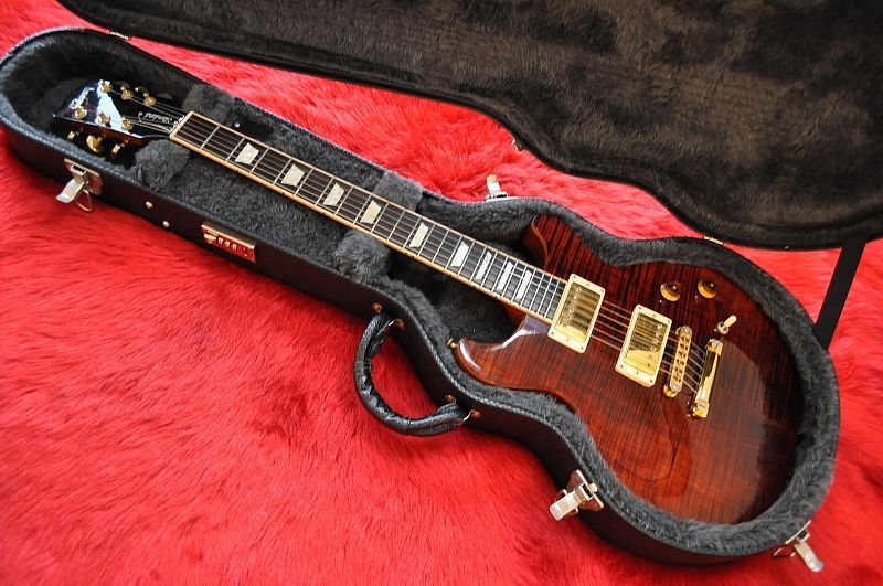 画像: Gibson LES PAUL STANDARD DC PLUS TRANS BROWN 2005