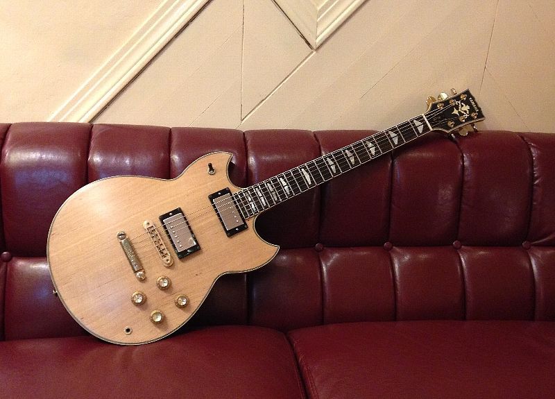 画像: YAMAHA SG-1000 1981 MODIFIED ALL NITRO FINISH W/GIBSON 57 CLASSIC 