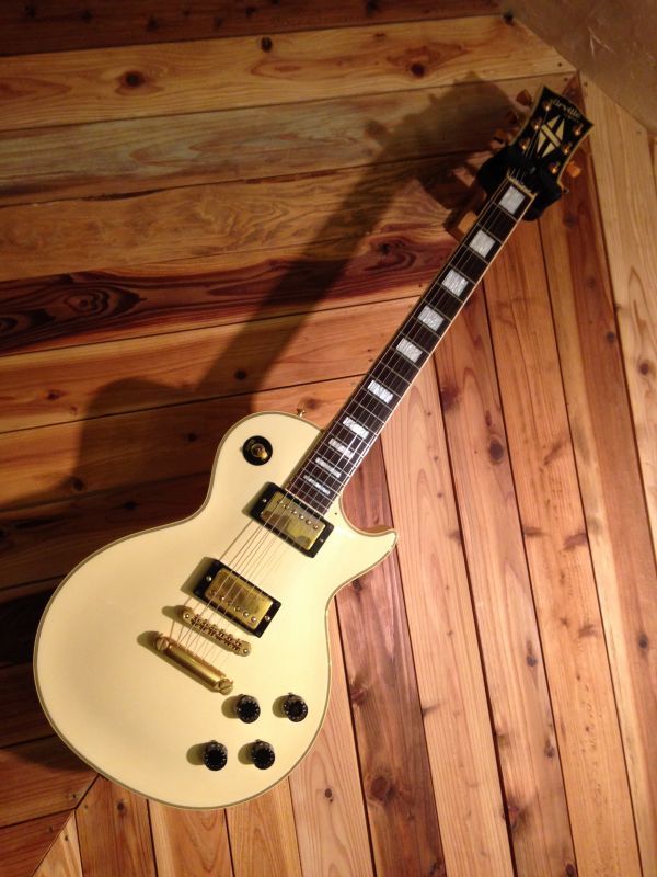 画像: Orville by Gibson  LES PAUL CUSTOM LPC WHT 1989