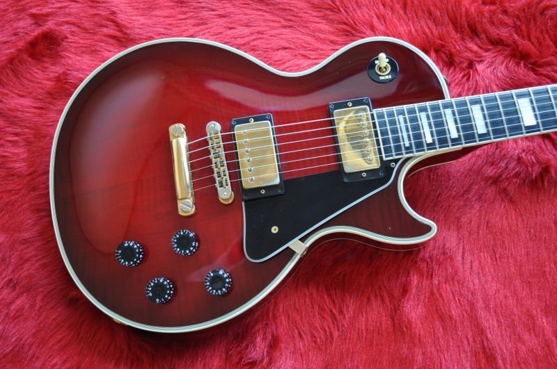 画像: Gibson LESPAUL CUSTOM PLUS WINE BURST 1992