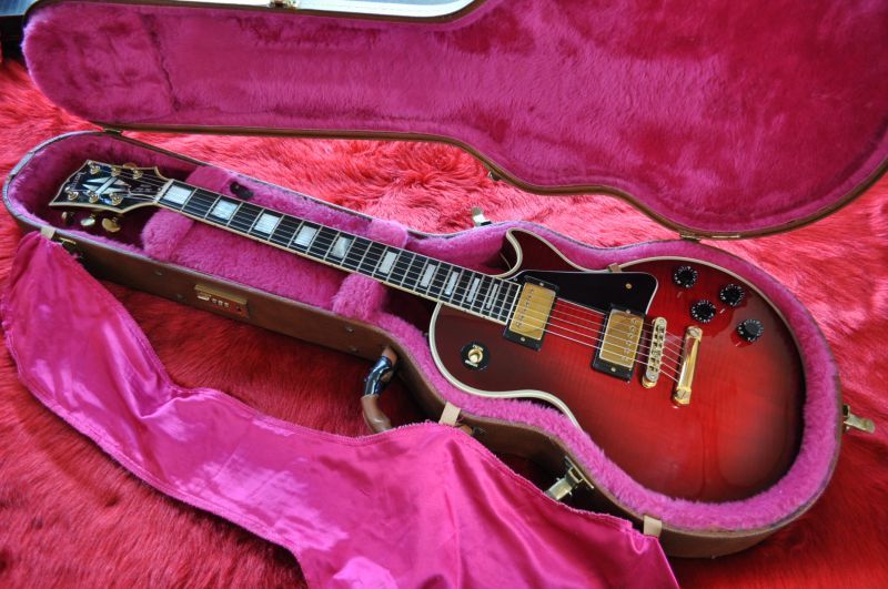 画像: Gibson LESPAUL CUSTOM PLUS WINE BURST 1992