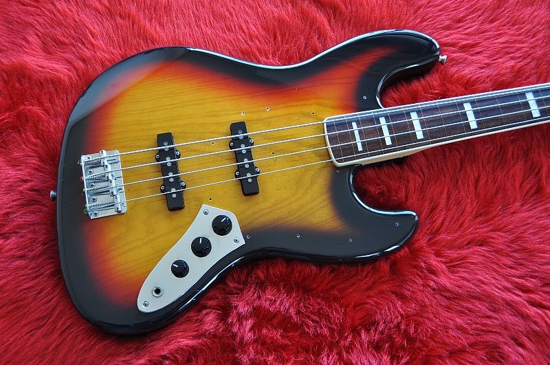 画像: Fender Japan JB75-90US 3TS NON PICKGAURD FRETLESS MODIFIED