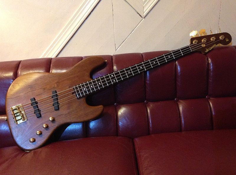 Moon JJ-4 WALNUT W/BARTOLINI TCT - KATANA GUITARS